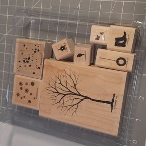 Branch Out Stampin Up wood mounted stamp set